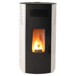 Estufa de pellets ctl emy 8kw blanco