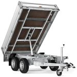 Remolque basculante hidráulico 2 ejes TASKER 400/2C – 3500 kg - Imagen 3