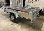 Remolque de carga BOG723 de 1 eje 233 x 132 cm – Chasis reforzado galvanizado en caliente, 500/750 kg - Imagen 2