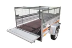 Remolque de carga BOG723 de 1 eje 233 x 132 cm – Chasis reforzado galvanizado en caliente, 500/750 kg - Imagen 10