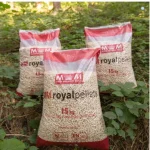 Palet de pellets MM ROYAL en sacos plásticos de 15 kg para calefacción - Imagen 2