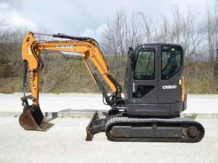 Hydraulischer Minibagger CX60C für Erdarbeiten