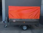 Remolque basculante hidráulico 750 kg – ruedas por debajo 2200 x 1600 x 400 mm - Imagen 4