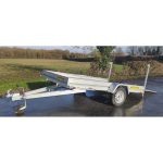 Remolque de plataforma multiusos – gran capacidad con laterales de malla alta 350 x 172 cm / 294 x 172 cm - Imagen 8