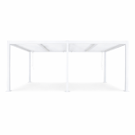 Pérgola bioclimática de aluminio y acero con lamas orientables 6x3m Palace