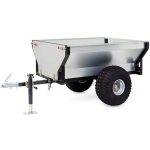 Remolque basculante galvanizado 500 kg para uso profesional y ocio - Imagen 2