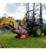 Biotrituradora sobre Tractor Rabaud VEGETOR 110 TCH 110 mm para Tractor de 15 a 35 CV (80 CV con embrague de fricción) - Imagen 2