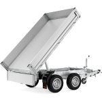 Remolque basculante hidráulico 2 ejes TASKER 400/2C – 3500 kg