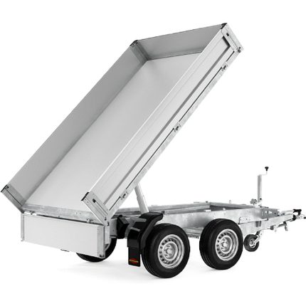 Remolque basculante hidráulico 2 ejes TASKER 400/2C – 3500 kg