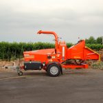 Biotrituradora profesional Diésel Caravaggi CIPPO 25T — 75HP Ø250 mm