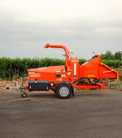 Biotrituradora profesional Diésel Caravaggi CIPPO 25T — 75HP Ø250 mm