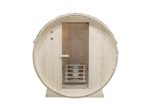 Sauna de exterior 6 plazas – Ancho 185 x Prof. 220 x Alt. 190 cm – ISOKYRO - Imagen 4