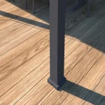 Pérgola bioclimática autoportante Ombrea VS 4x8M Antracita/Blanco - Imagen 3