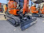 Miniexcavadora compacta 1 ton, motor Kubota 3 cilindros diésel, giro cero - Imagen 19
