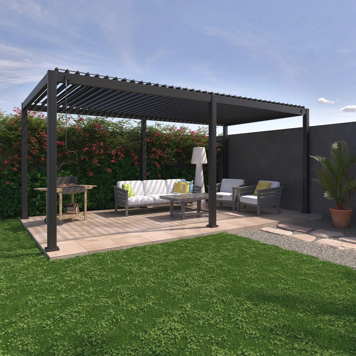 pgbc3x6at-0cb5576c3c3917b8122a5572bbd751b9-1.webp Pérgola bioclimática 3x6m de aluminio - Imagen 1