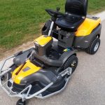 Rider Cortacésped de corte frontal 4×4 Stiga Park 700 WX + Combi PRO 110 Q Plus 110cm 586cc 20HP