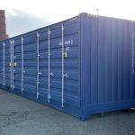 Contenedor maritímo de 40 pies HC con puertas laterales