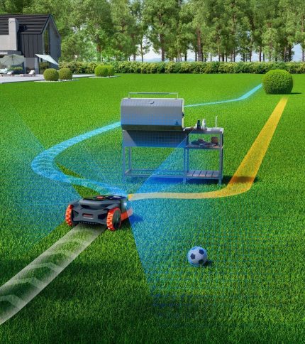 Robot cortacésped sin cable Segway Navimow X390E 10.000 m²