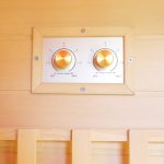 Sauna de infrarrojos con calentadores de carbono y espectro completo Vertical Black 2450W 3 asientos – SNÖ - Imagen 17