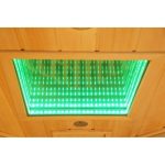 Sauna de infrarrojos con calentadores de carbono y espectro completo Vertical Black 2450W 3 asientos – SNÖ - Imagen 19