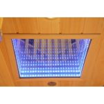 Sauna de infrarrojos con calentadores de carbono y espectro completo Vertical Black 2450W 3 asientos – SNÖ - Imagen 23