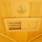 Sauna de infrarrojos con calentadores de carbono y espectro completo Vertical Black 2450W 3 asientos – SNÖ - Imagen 25