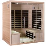 Sauna de infrarrojos con paneles de carbono 3200W LUXE 4 lugares – SNÖ - Imagen 19