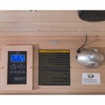Sauna de infrarrojos con paneles de carbono 3200W LUXE 4 lugares – SNÖ - Imagen 6