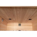 Sauna de infrarrojos LOUNGE 2 plazas paneles de carbono y cerámica 3300W – Snö - Imagen 7