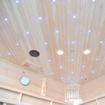 Sauna Híbrida 5 plazas LUXE infrarrojos 3500W + estufa SAWO 9000W – SNÖ - Imagen 13
