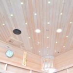 Sauna Híbrida 5 plazas LUXE infrarrojos 3500W + estufa SAWO 9000W – SNÖ - Imagen 14