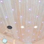 Sauna Híbrida 5 plazas LUXE infrarrojos 3500W + estufa SAWO 9000W – SNÖ - Imagen 15