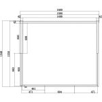 Sauna Híbrida LUXE 3 plazas Infrarrojos 2800W + estufa SAWO 6000W – SNÖ - Imagen 4