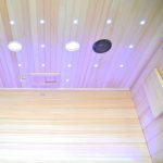 Sauna Híbrida LUXE 3 plazas Infrarrojos 2800W + estufa SAWO 6000W – SNÖ - Imagen 16