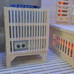 Sauna Híbrida LUXE 3 plazas Infrarrojos 2800W + estufa SAWO 6000W – SNÖ - Imagen 6