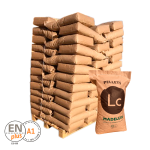 Palet de pellets Madeluis Pellet envase eco en sacos de 15 kg para calefacción - Imagen 2