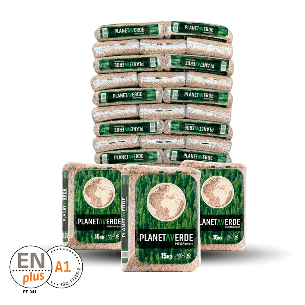 variante_1764245288866_nnsdiocdrl.png Palet de pellets PLANETA VERDE DIN ENplus A1 en sacos de 15 kg para calefacción - Imagen 1